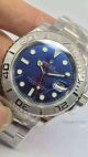 Swiss Replica Rolex Yachtmaster ss blue watch 3135 (7)_th.jpg